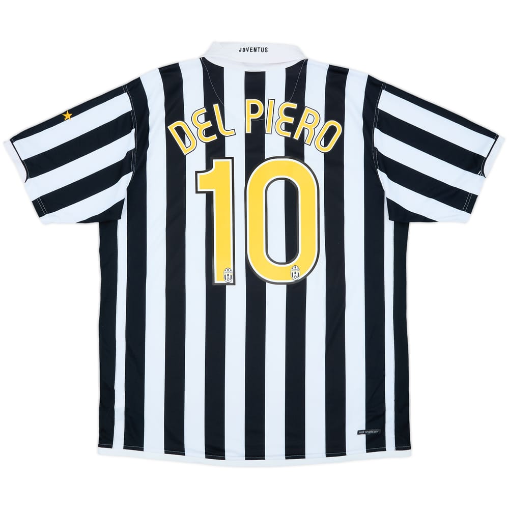 2006-07 Juventus Home Shirt Del Piero #10 - 7/10 - (XL)