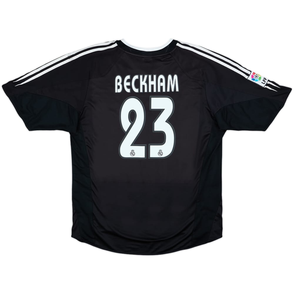 2004-05 Real Madrid Away Shirt Beckham #23 - 7/10 - (XL)