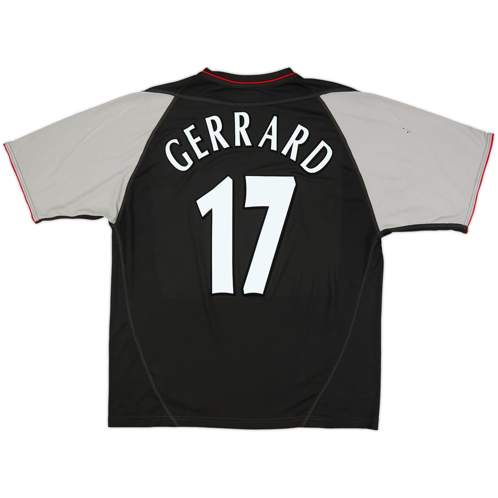 2002-04 Liverpool Away Shirt Gerrard #17 - 7/10 - (L)
