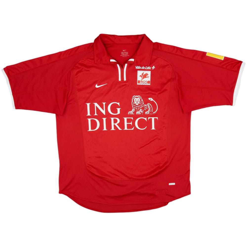 2000-01 Lille Home Shirt - 8/10 - (L)