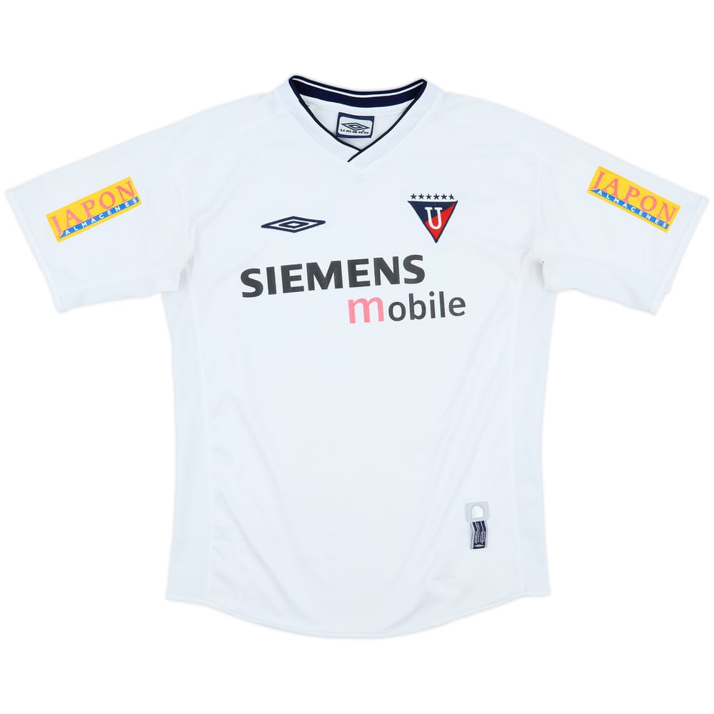 2003 LDU Quito Home Shirt - 9/10 - (L)