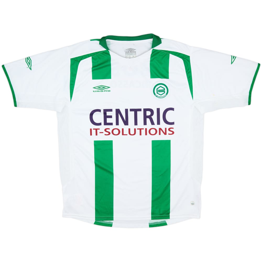 2005-06 FC Groningen Home Shirt - 6/10 - (L)