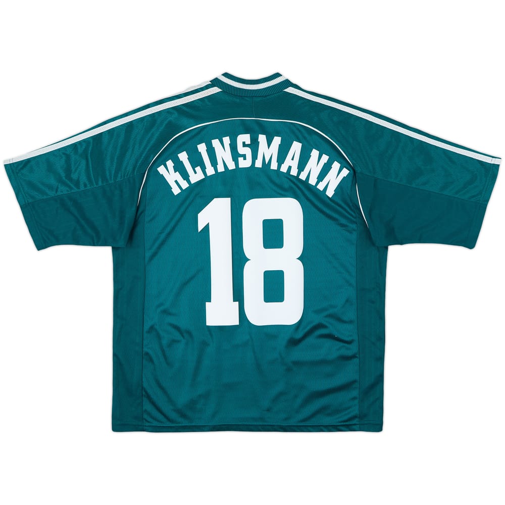 1998-00 Germany Away Shirt Klinsmann #18 - 9/10 - (M)