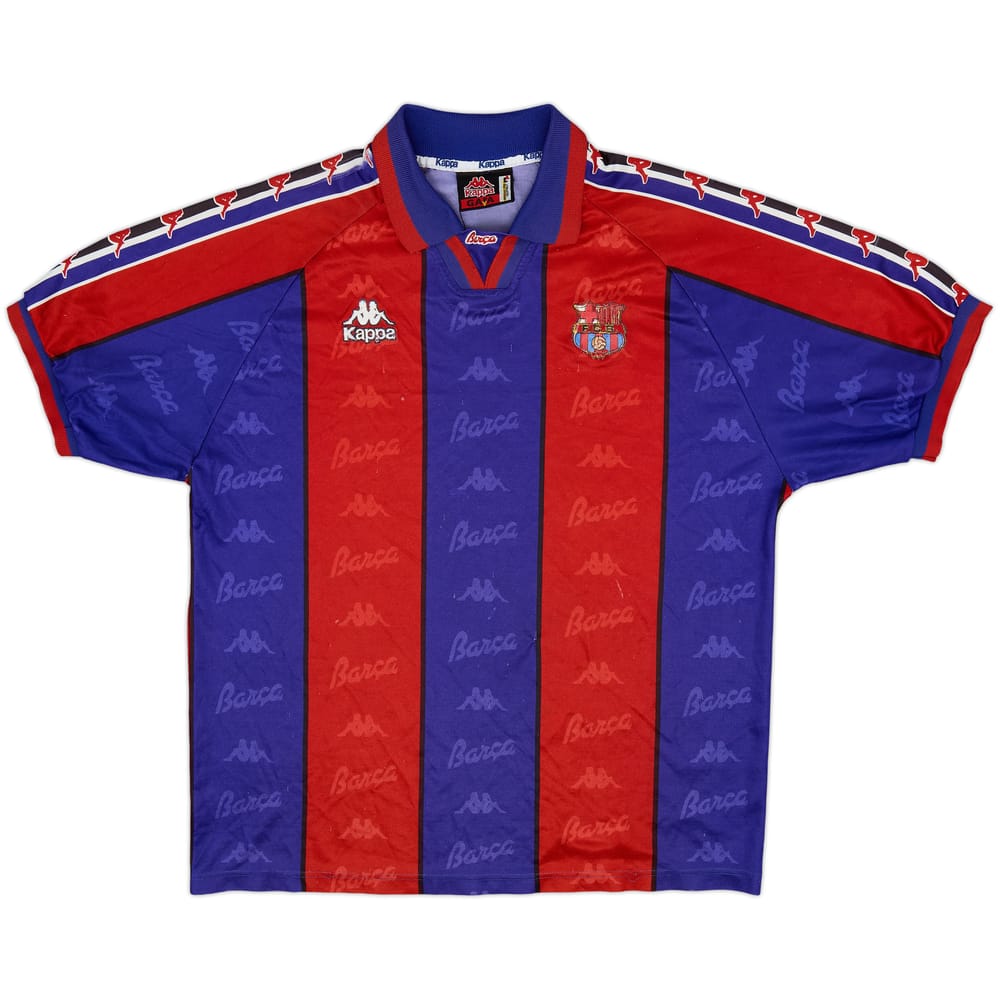 1995-97 Barcelona Home Shirt - 5/10 - (L)