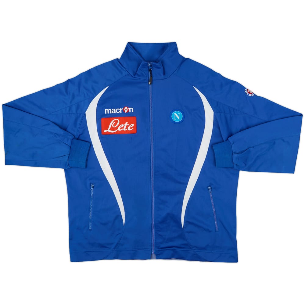 2009-10 Napoli Macron Track Jacket - 7/10 - (L)