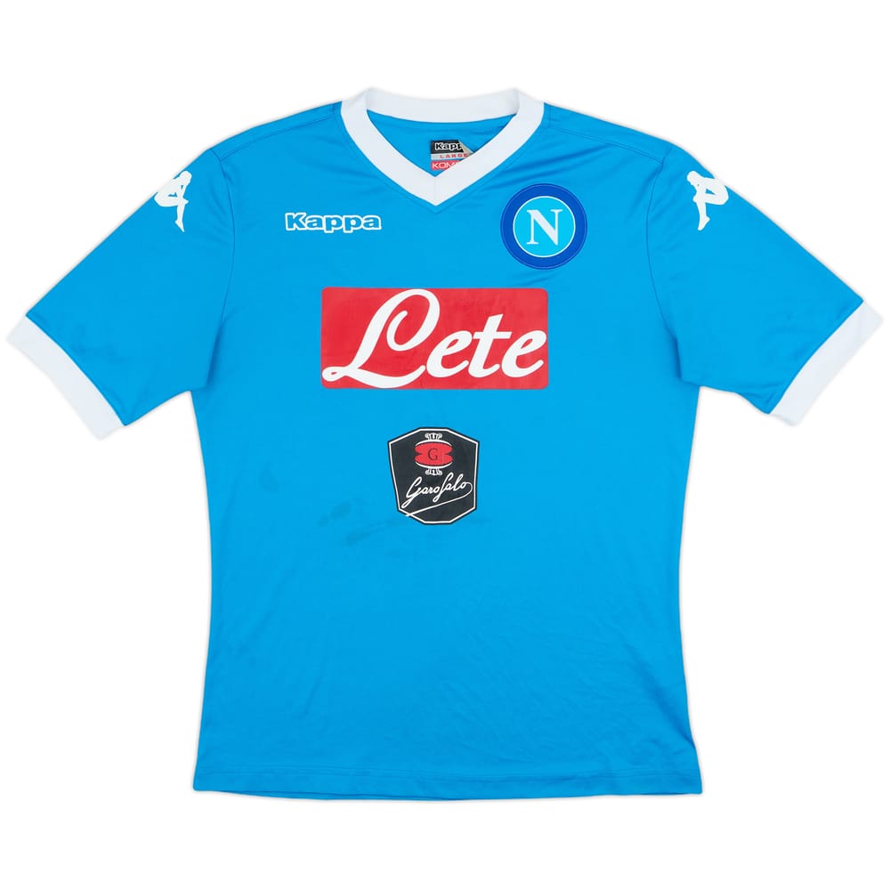2015-16 Napoli Home Shirt - 6/10 - (L)