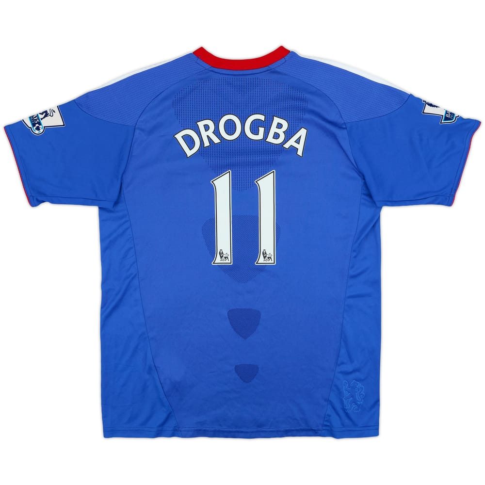 2010-11 Chelsea Home Shirt Drogba #11 - 8/10 - (XL.Boys)