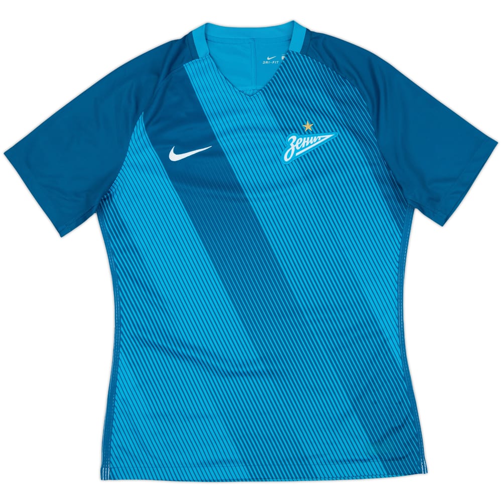 2016-17 Zenit St. Petersburg Authentic Home Shirt - 9/10 - (L)