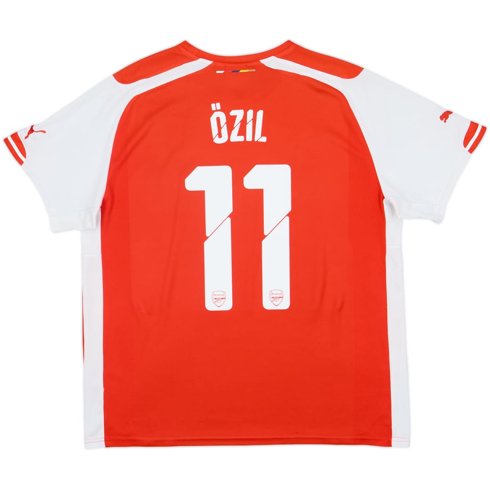2014-15 Arsenal Home Shirt Ozil #11 - 8/10 - (XL)