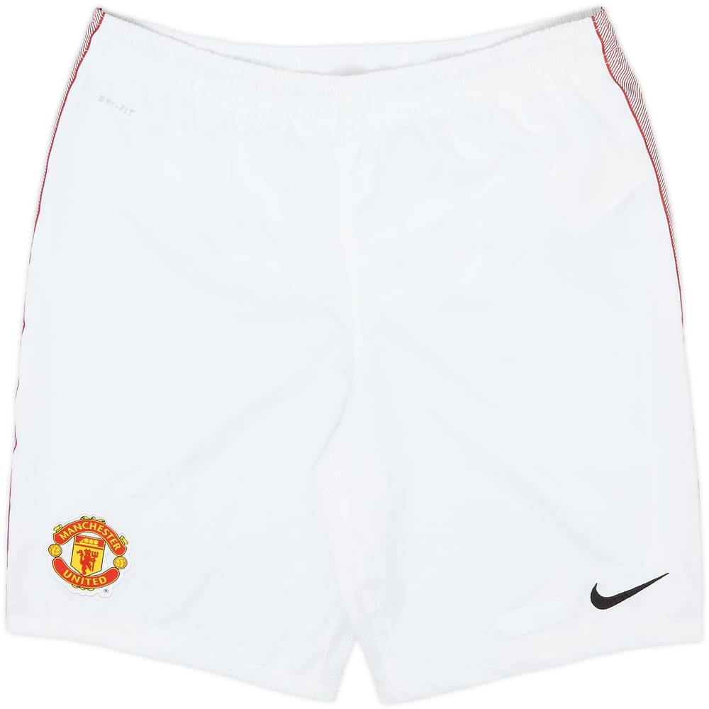 2012-13 Manchester United Home Shorts - 6/10 - (L.Boys)