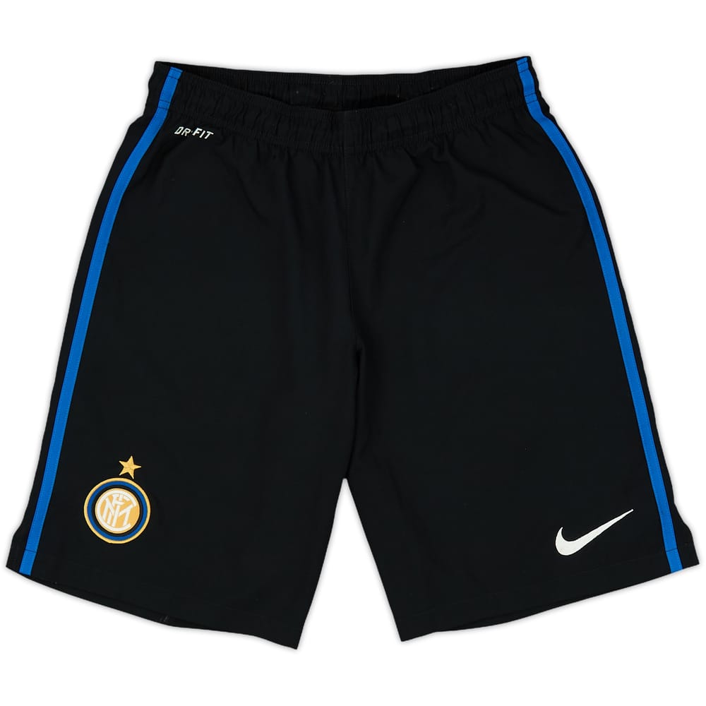2014-15 Inter Milan Home Shorts - 9/10 - (S)