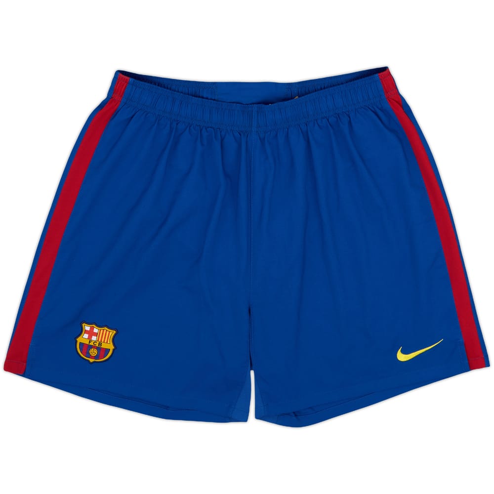 2009-10 Barcelona Home Shorts - 9/10 - (XL)