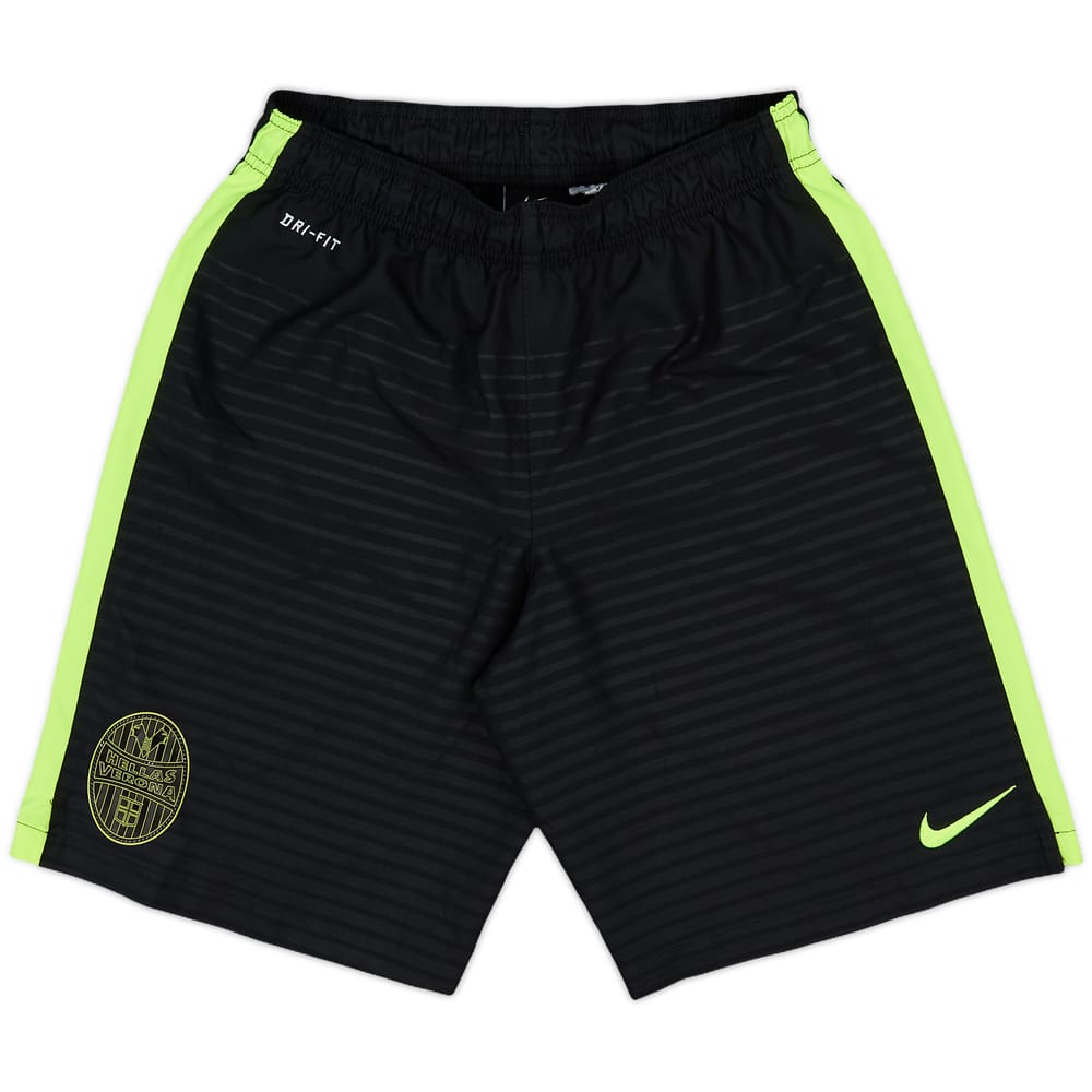 2015-16 Hellas Verona Away Shorts - 9/10 - (S)