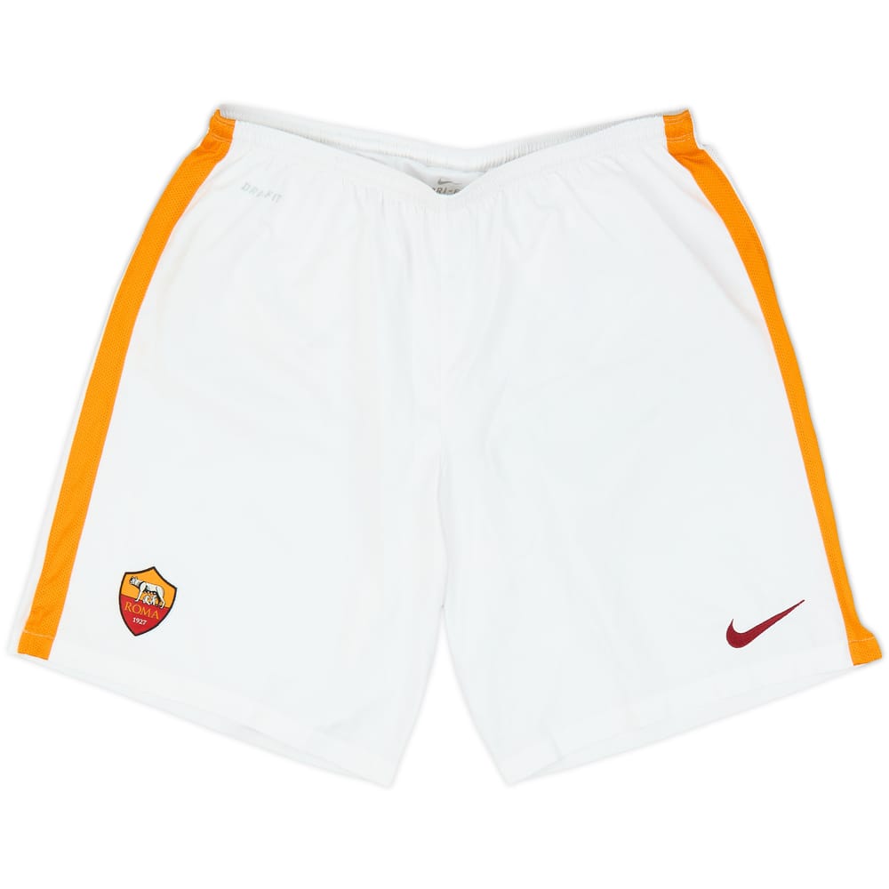 2015-16 Roma Away Shorts - 9/10 - (XL)