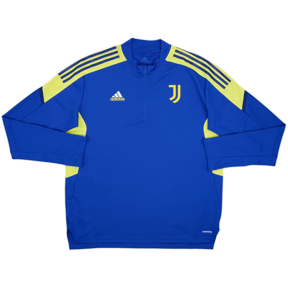 2021-22 Juventus adidas 1/4 Zip Drill Top - 10/10 - (XL)