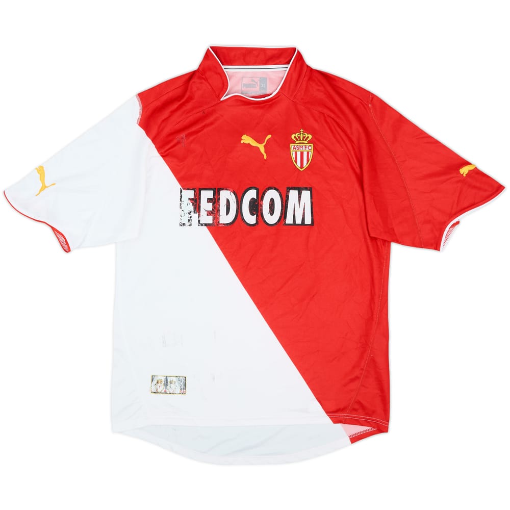 2003-04 Monaco Home Shirt - 4/10 - (XL)