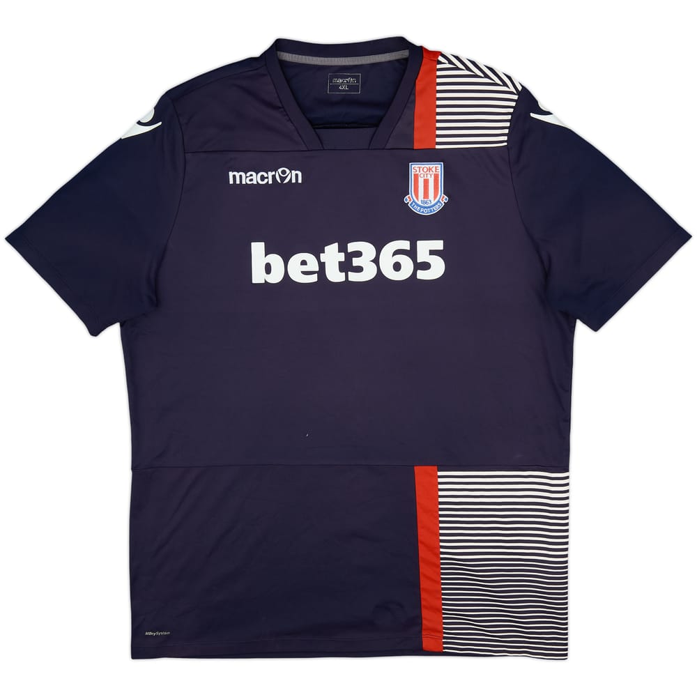 2017-18 Stoke City Macron Training Shirt - 7/10 - (4XL)