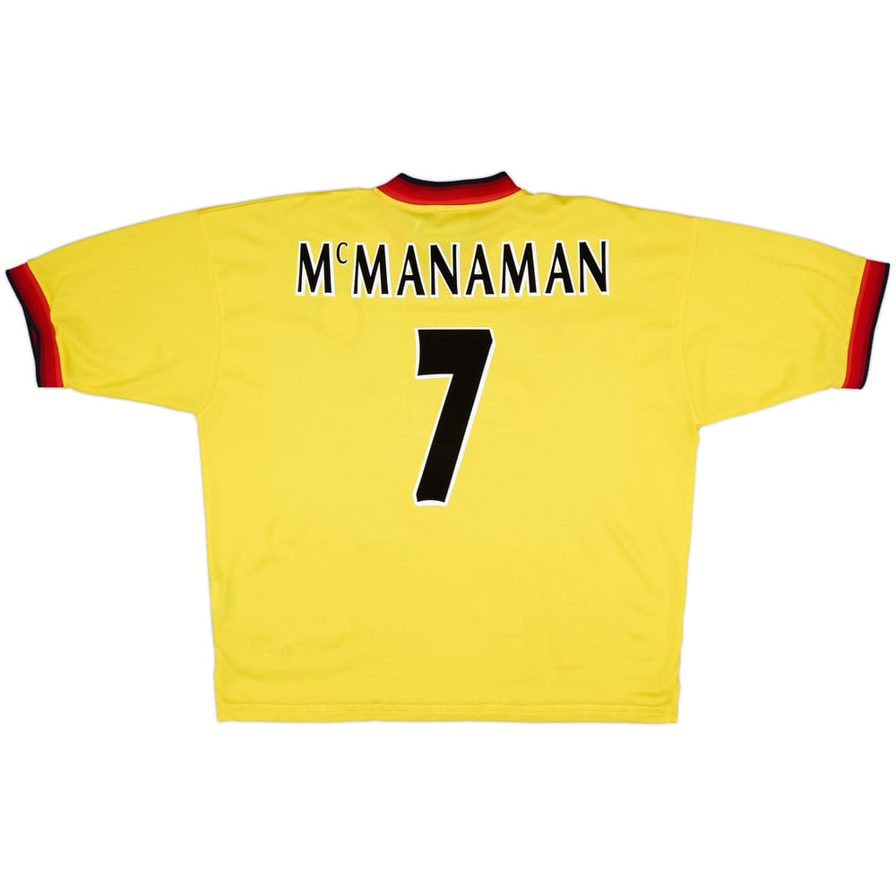 1997-99 Liverpool Away Shirt McManaman #7 - 8/10 - (XXL)