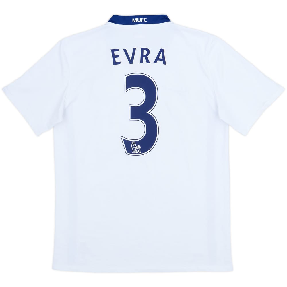 2008-10 Manchester United Away Shirt Evra #3 - 8/10 - (S)