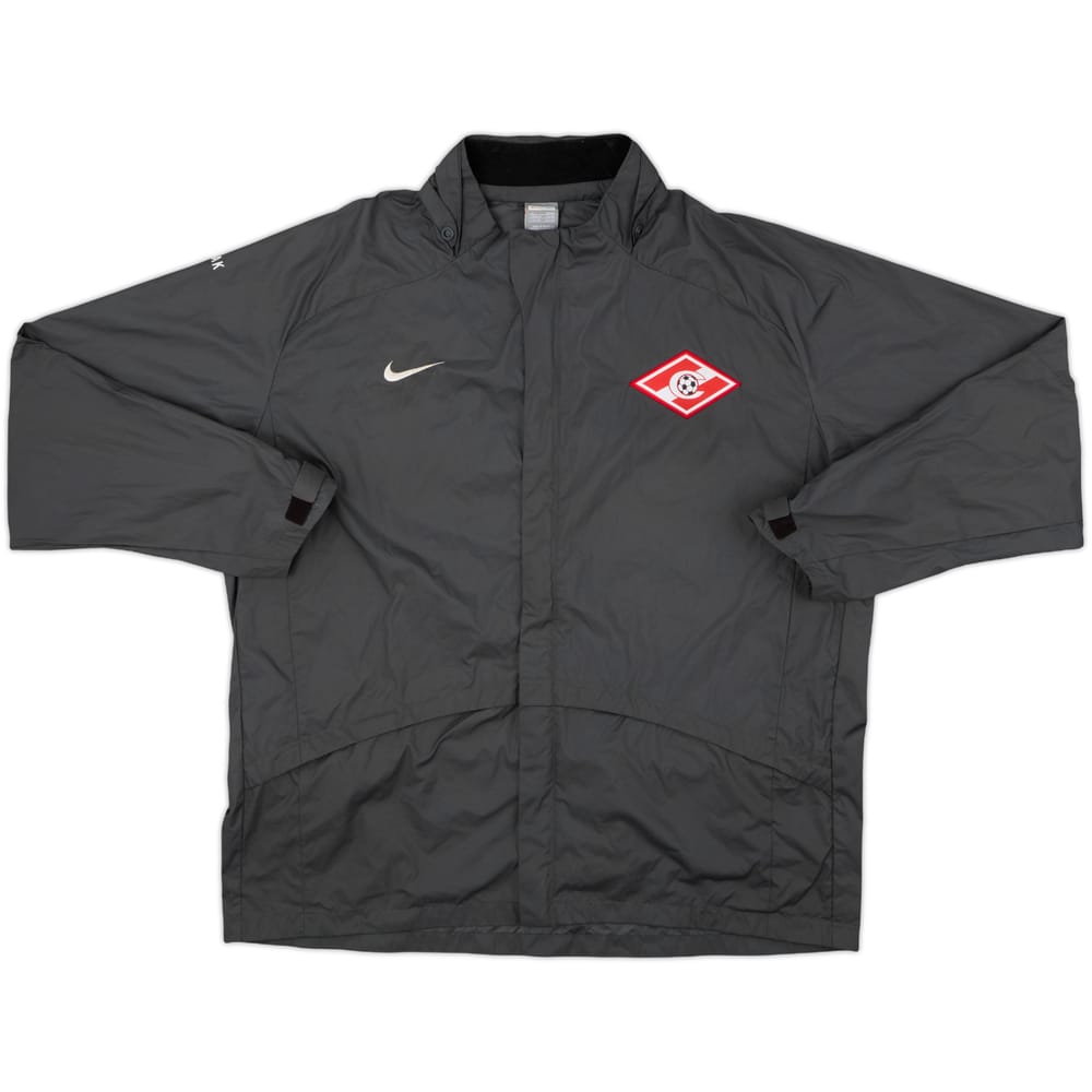 2007-08 Spartak Moscow Nike Hooded Rain Jacket - 6/10 - (XL)