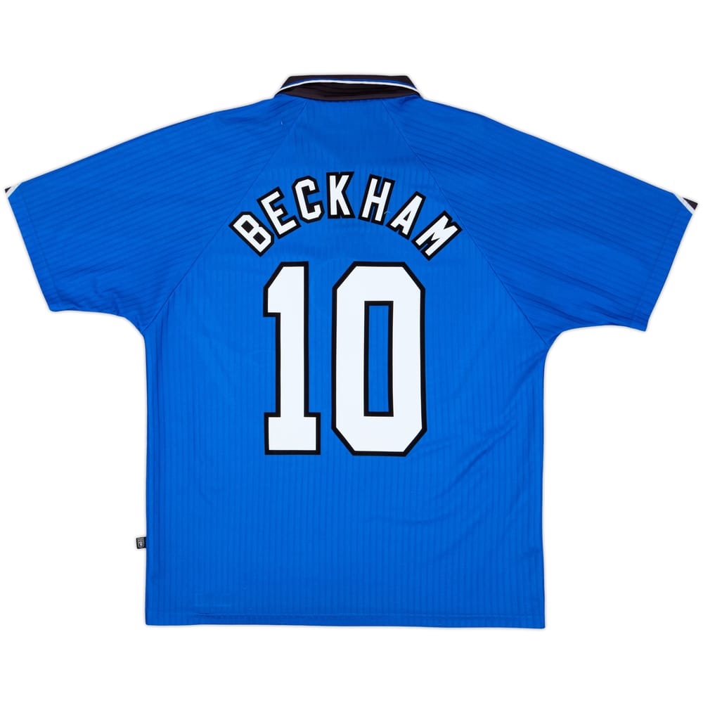 1996-98 Manchester United Tercera Camiseta Beckham #10 - 8/10 - (L)