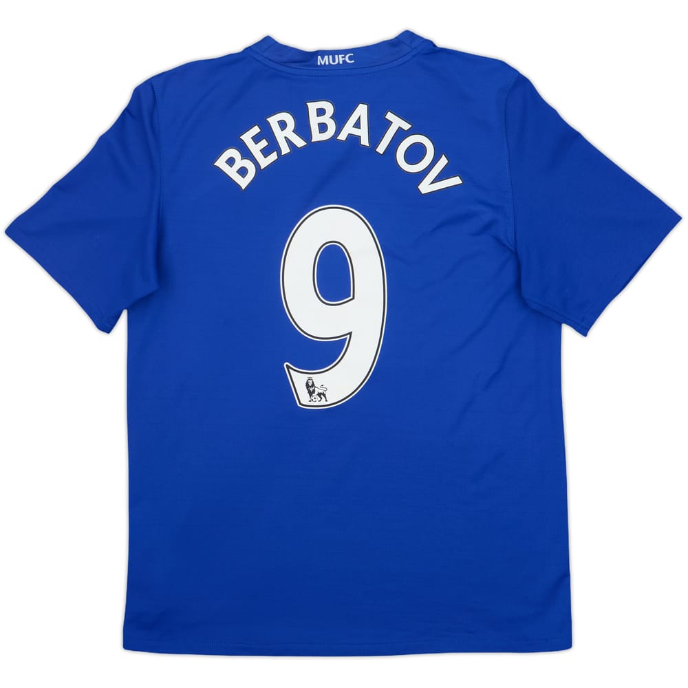 2008-09 Manchester United Third Shirt Berbatov #9 - 7/10 - (S)