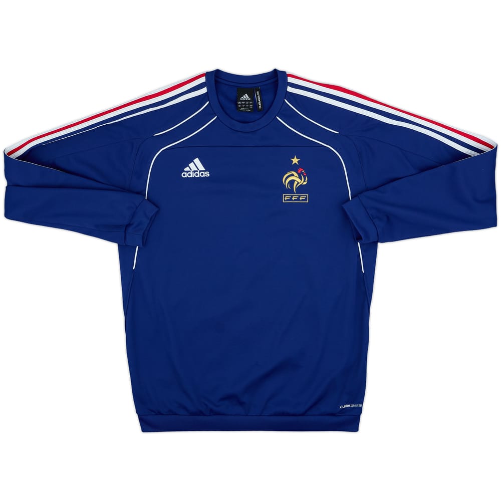 2009-10 France adidas Sweat Top - 8/10 - (M/L)