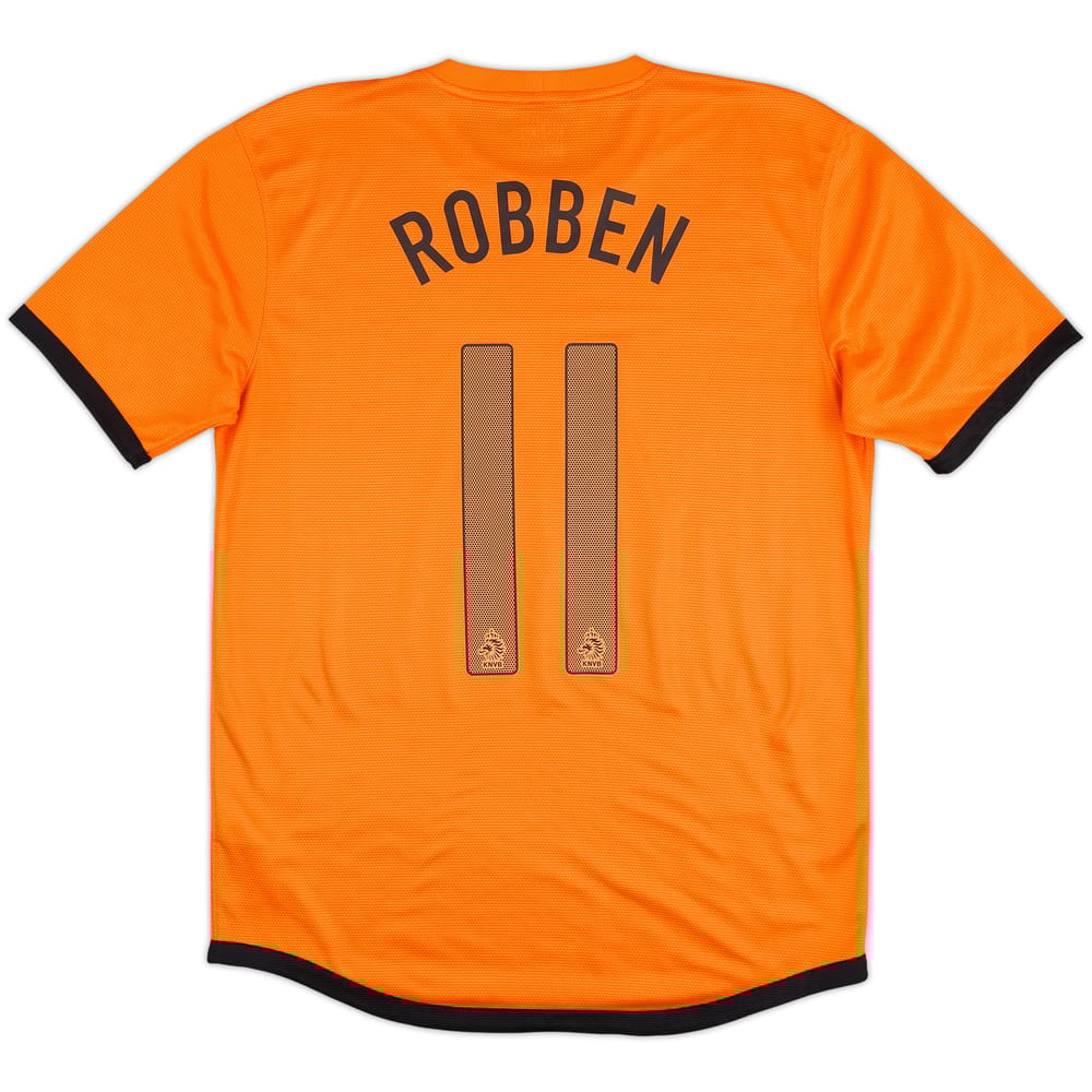 2012-13 Netherlands Home Shirt Robben #11 - 8/10 - (M)