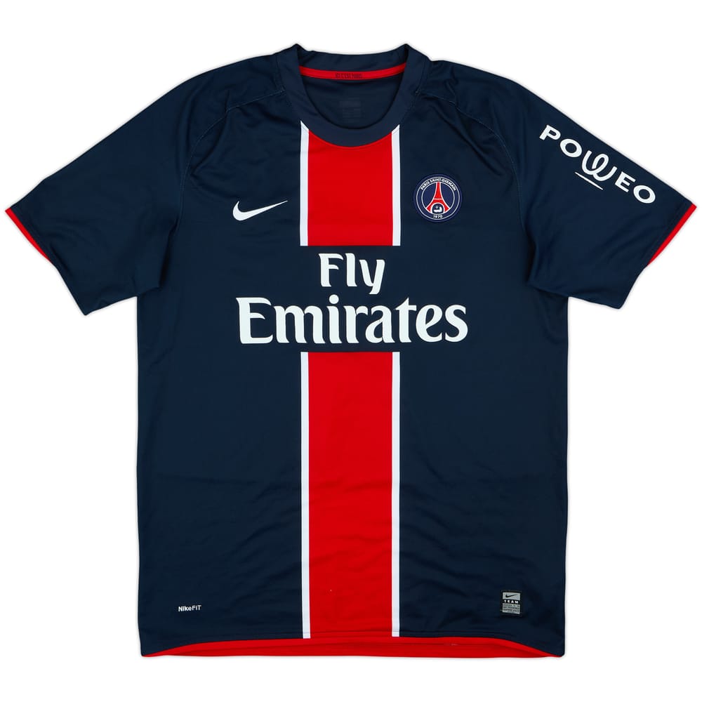 2008-09 Paris Saint-Germain Home Shirt Makelele #4 - 5/10 - (L)