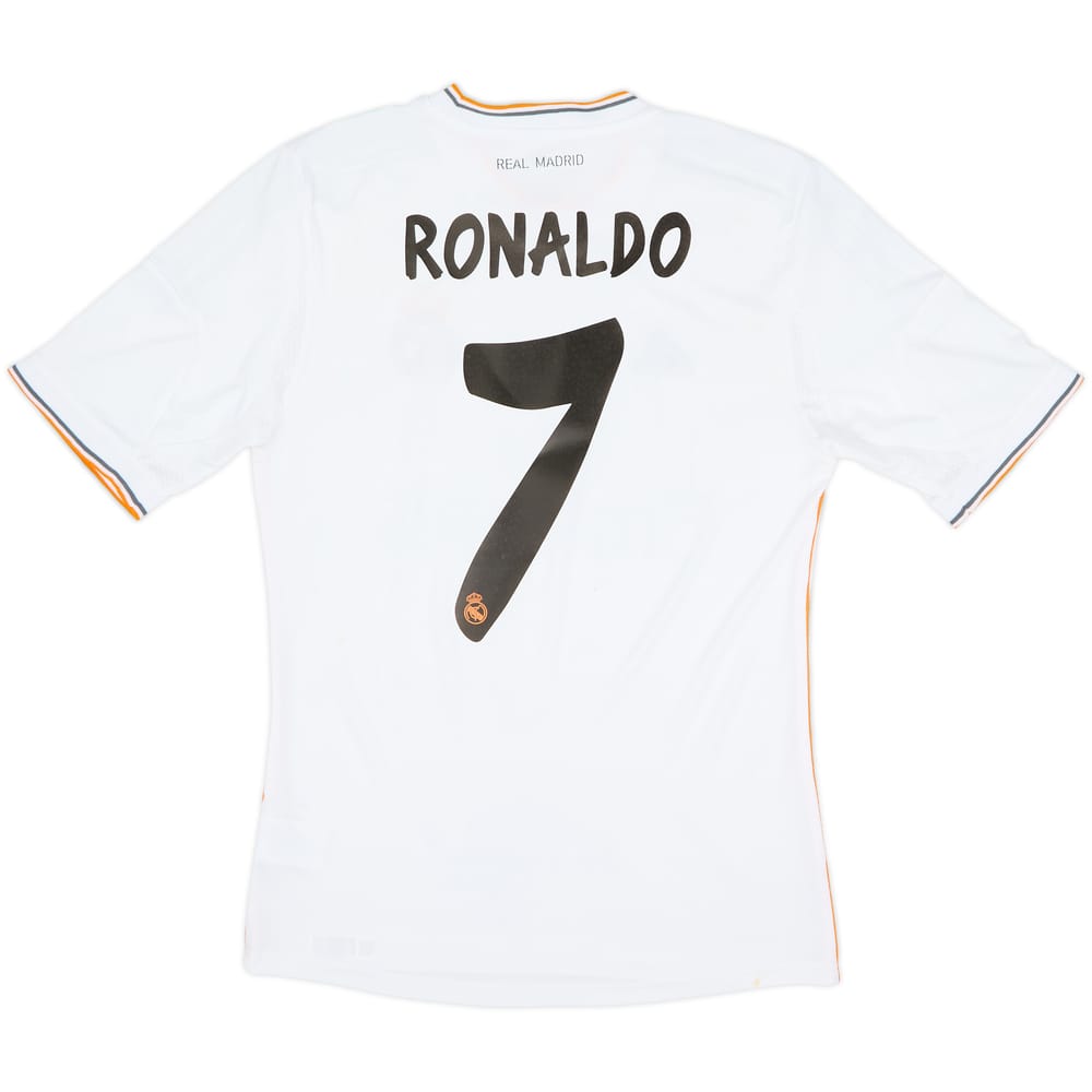 2013-14 Real Madrid Home Shirt Ronaldo #7 - 6/10 - (S)