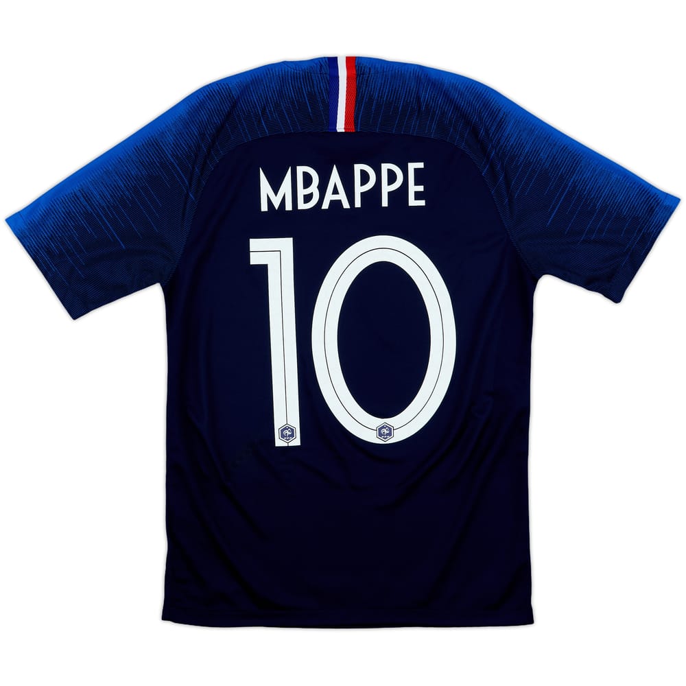 2018 France Home Shirt Mbappe #10 - 8/10 - (S)