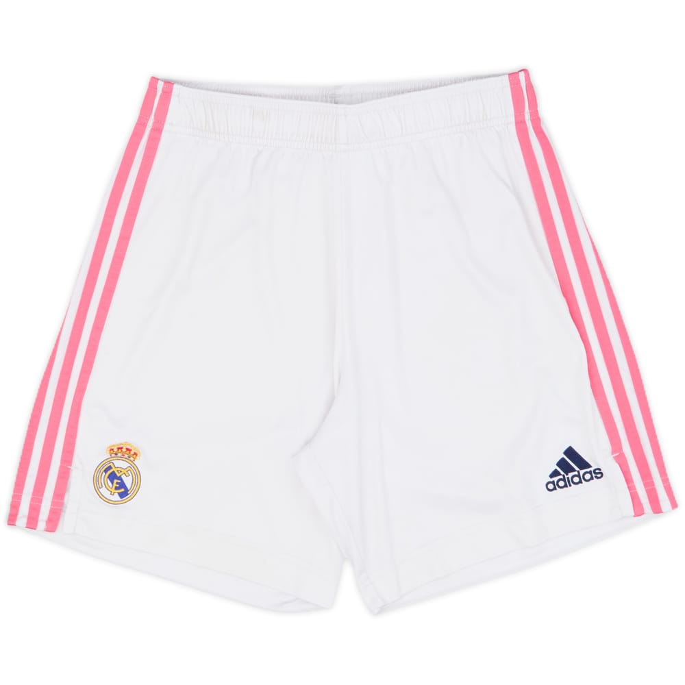 2020-21 Real Madrid Home Shorts - 4/10 - (M)