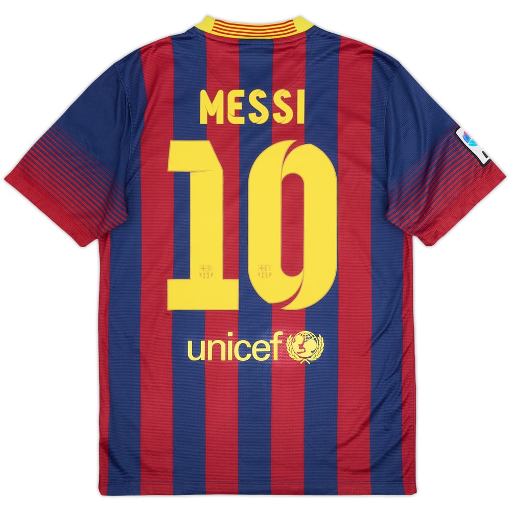 2013-14 Barcelona Camiseta Local Messi #10 - 8/10 - (S)