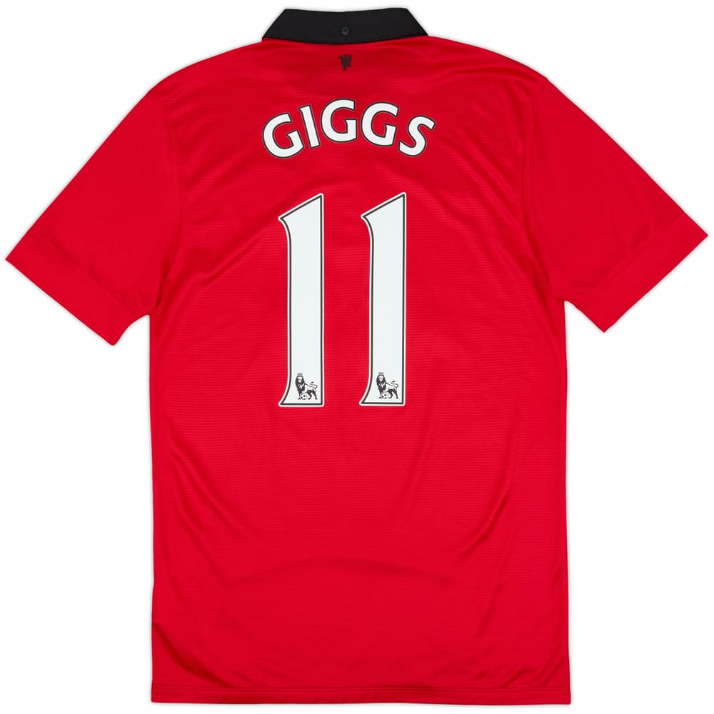 2013-14 Manchester United Home Shirt Giggs #11 - 10/10 - (S)