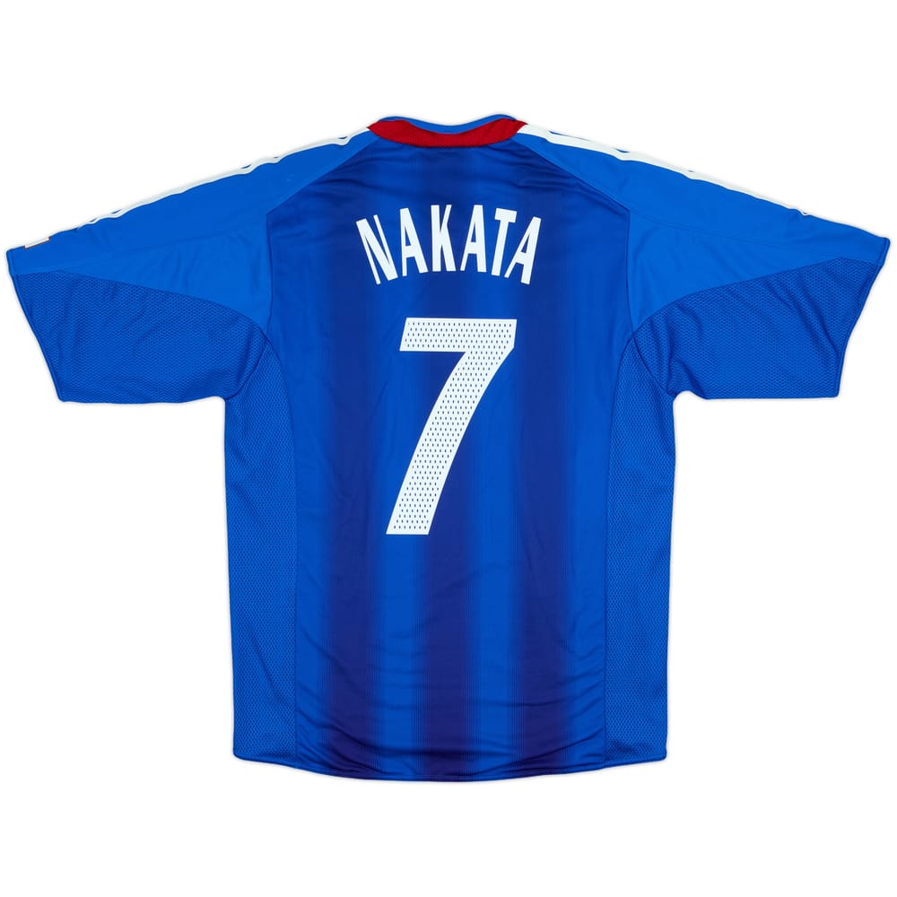 2004-06 Japan Player Issue Home Shirt Nakata #7 - 8/10 - (M)