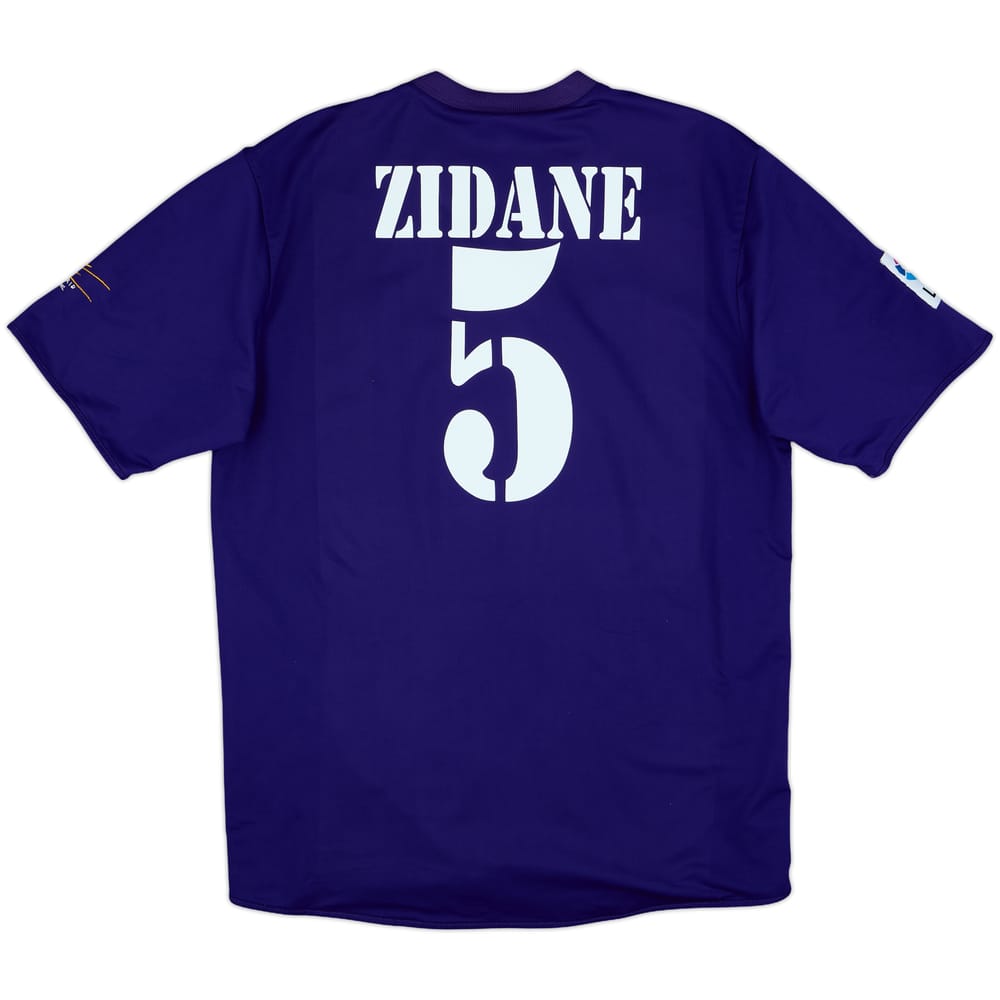 2001 Real Madrid Third Shirt Zidane #5 - 8/10 - (XL)