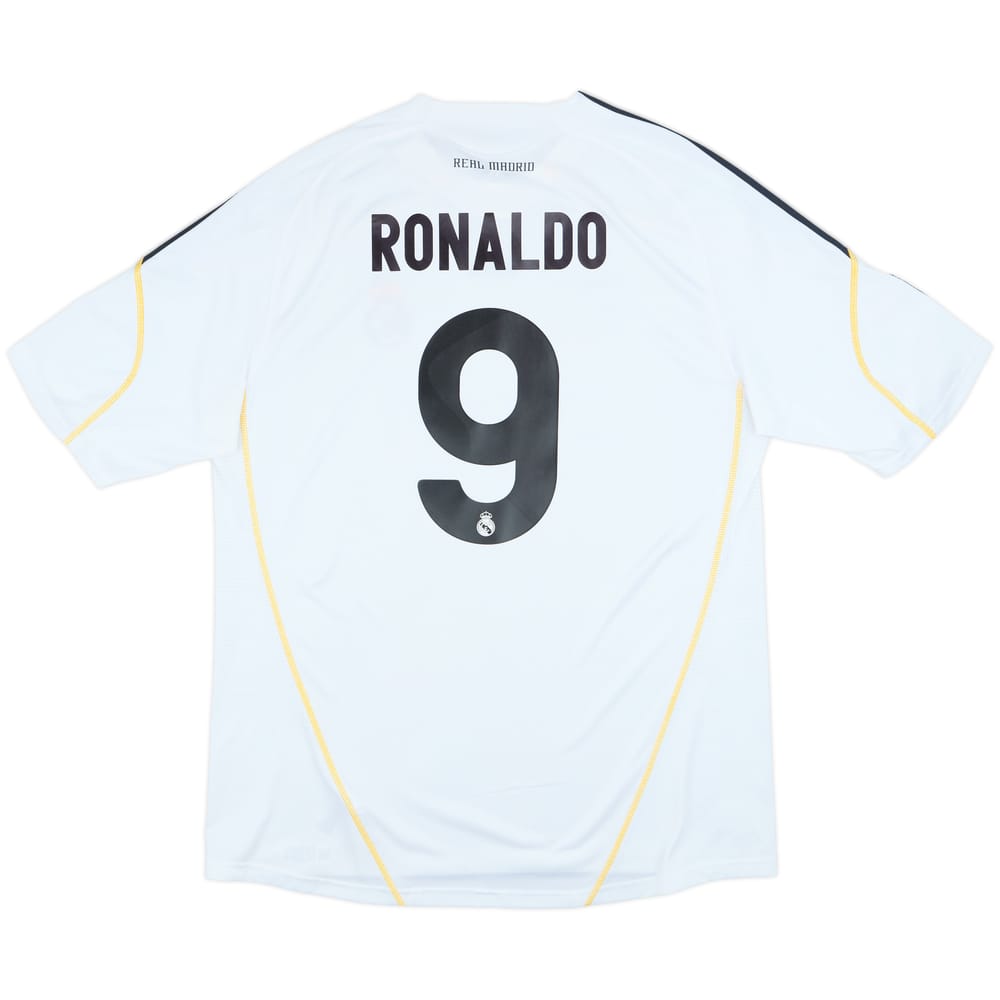 2009-10 Real Madrid Home Shirt Ronaldo #9 - 8/10 - (XL)