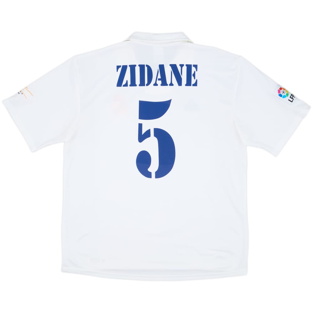 2001 Real Madrid Camiseta Local Zidane #5 - 8/10 - (L)