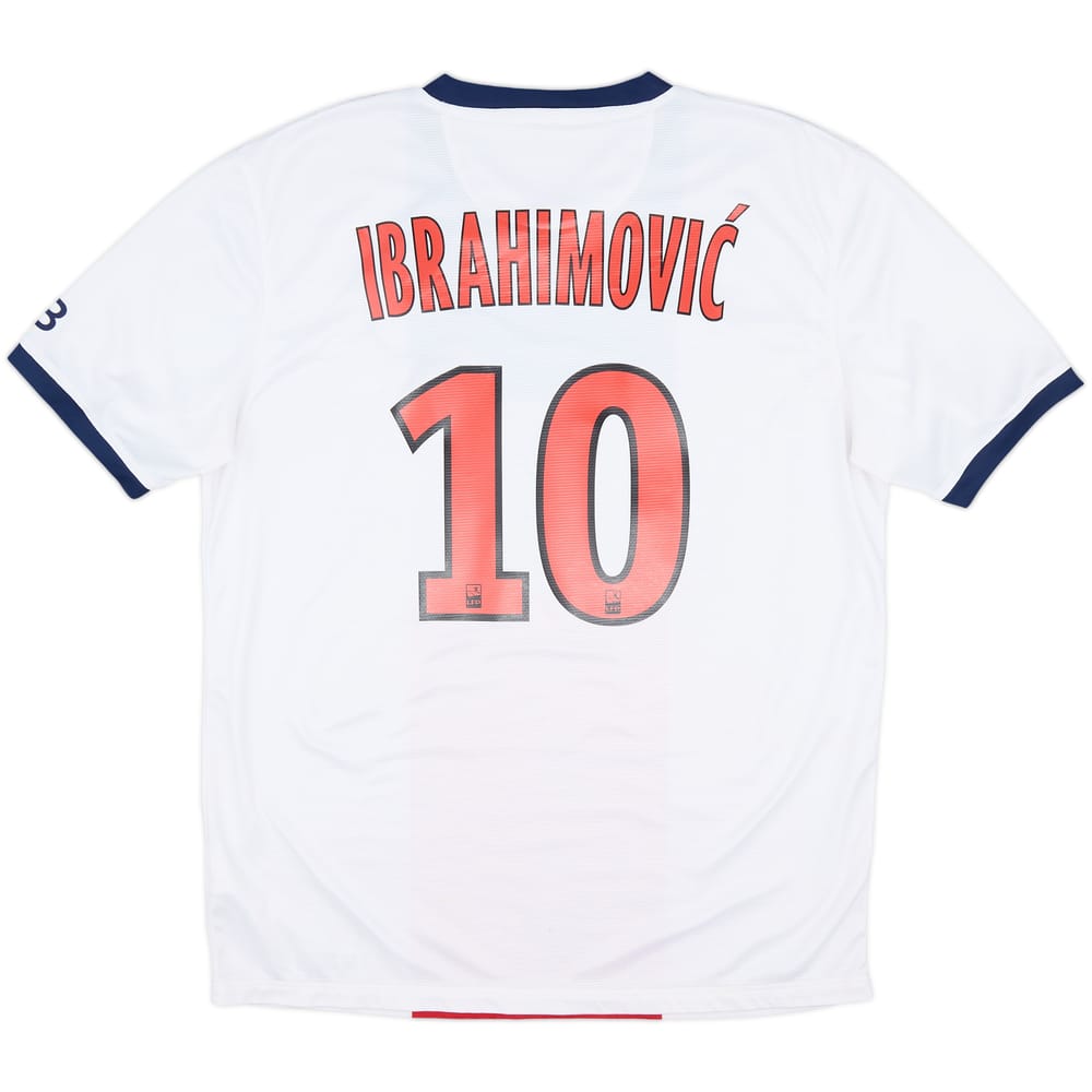 2013-14 Paris Saint-Germain Away Shirt Ibrahimovic #10 - 9/10 - (L)