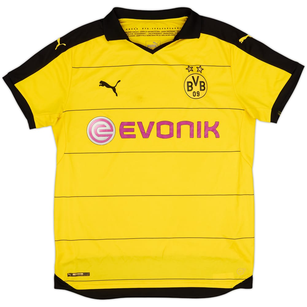 2015-16 Borussia Dortmund Home Shirt - 7/10 - (L)