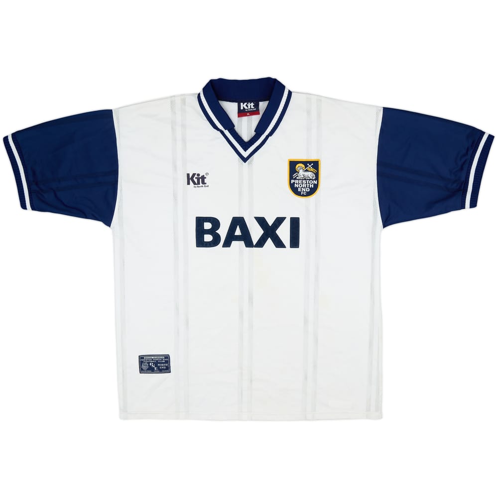 1996-98 Preston North End Home Shirt - 7/10 - (XL)