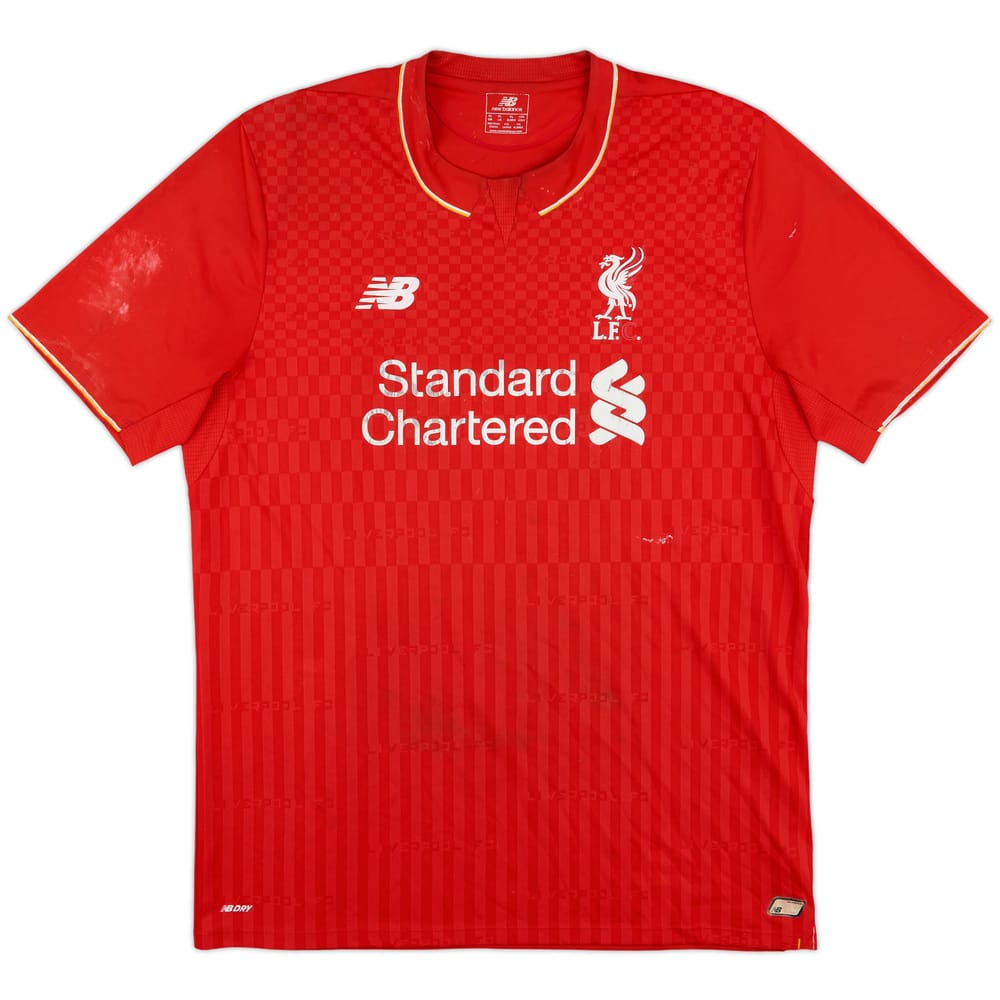 2015-16 Liverpool Home Shirt - 4/10 - (XL)