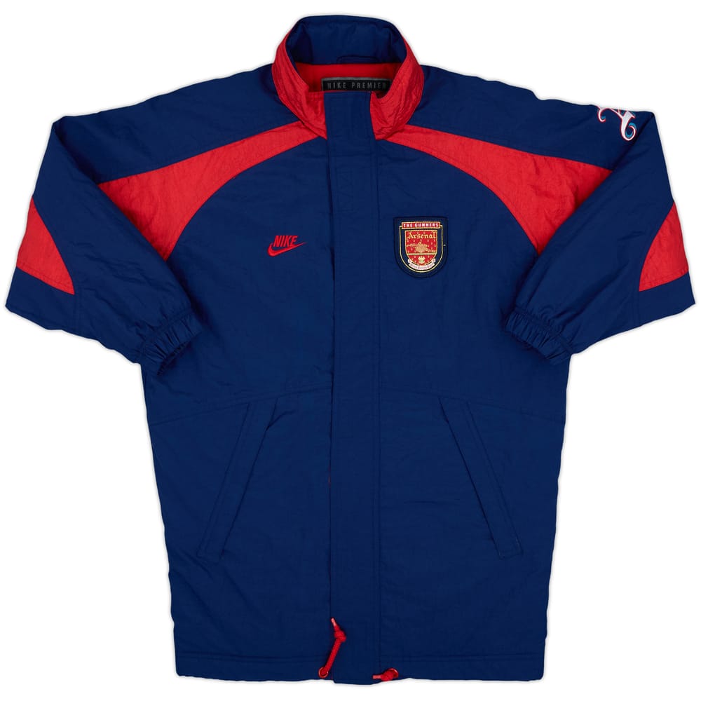 1995-96 Arsenal Nike Padded Bench Coat - 10/10 - (M)