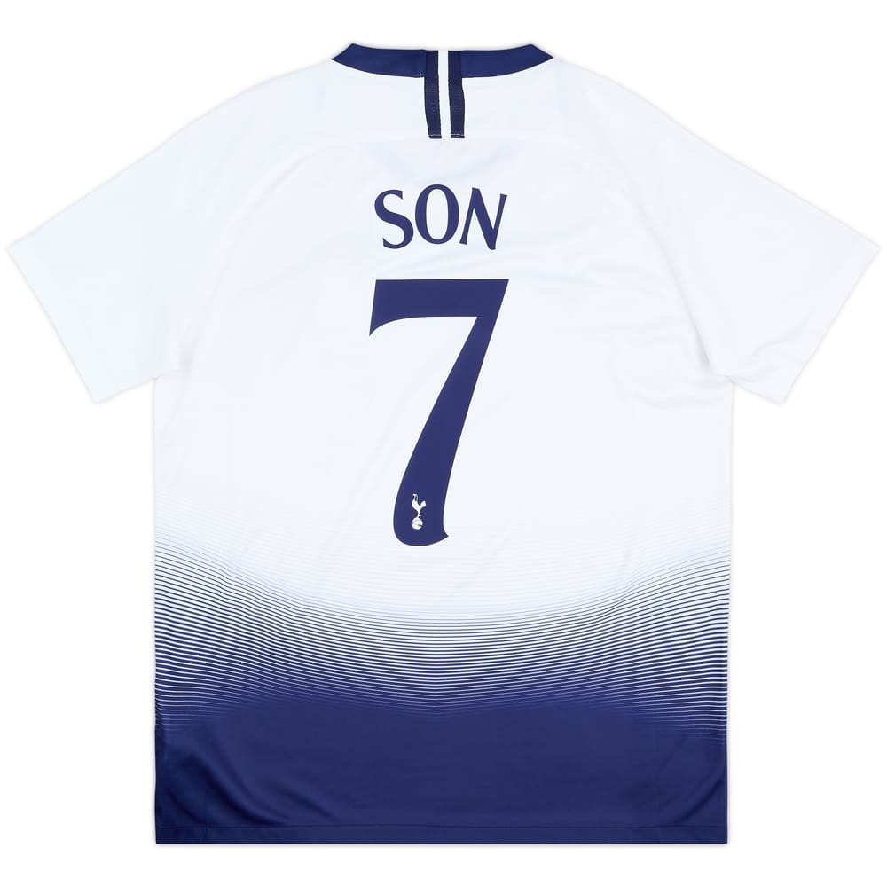 2018-19 Tottenham Home Shirt Son #7 - 9/10 - (L)