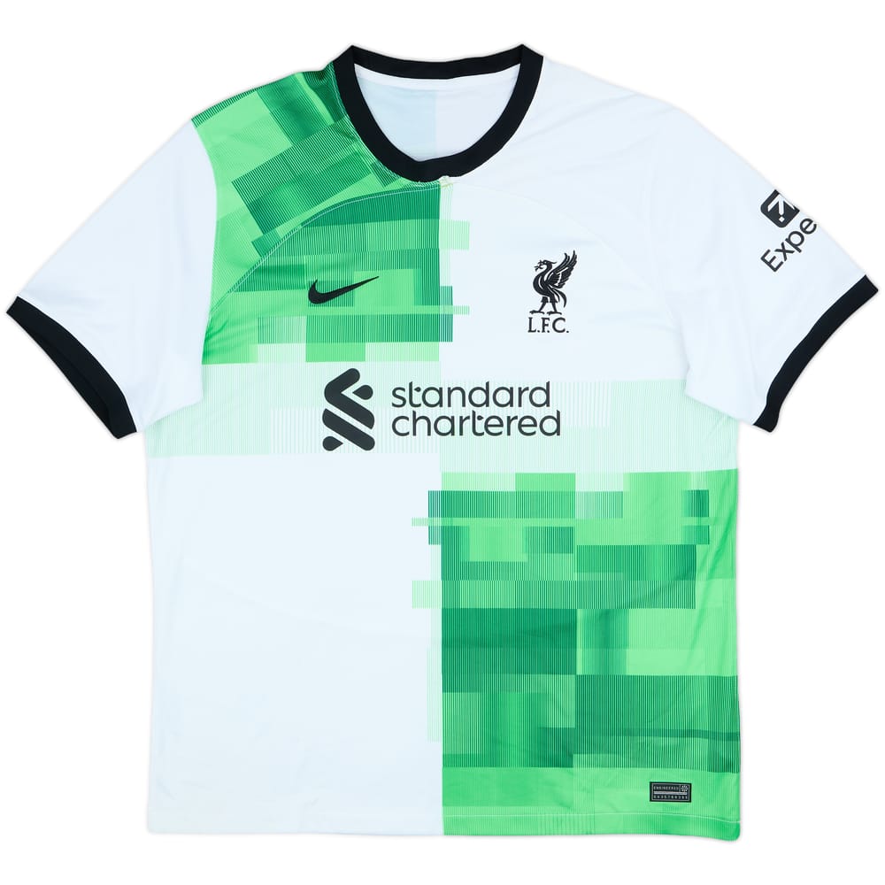2023-24 Liverpool Away Shirt - 3/10 - (XL)
