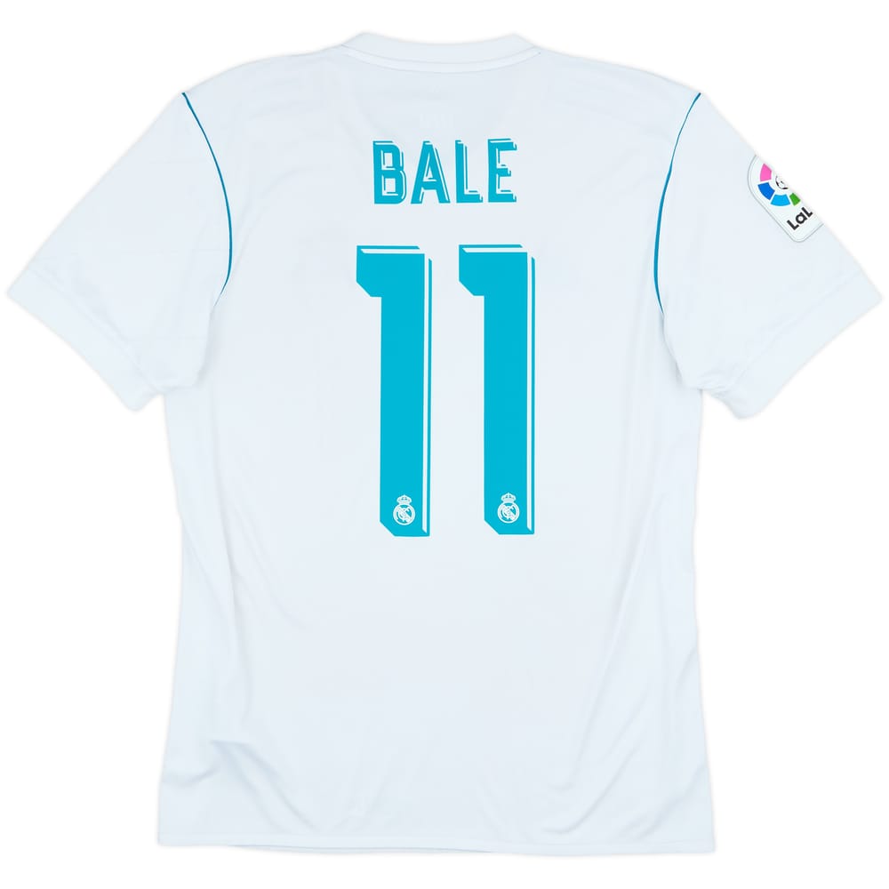 2017-18 Real Madrid Home Shirt Bale #11 - 5/10 - (S)
