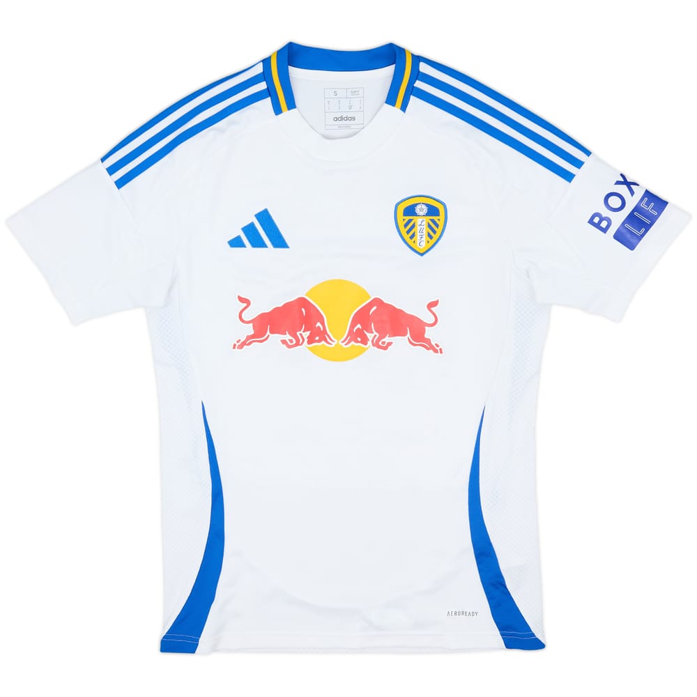 2024-25 Leeds Home Shirt - 8/10 - (S)
