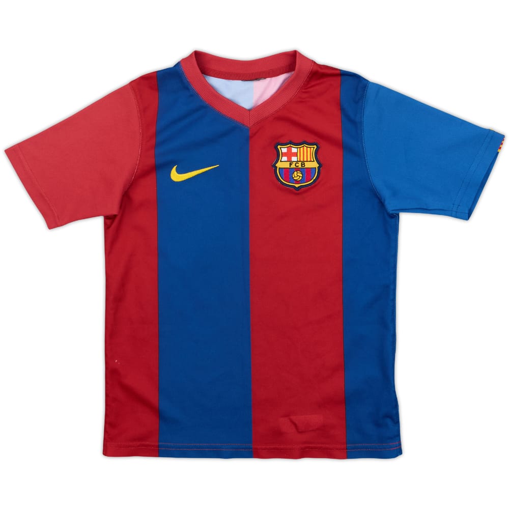 2006-07 Barcelona Basic Home Shirt - 8/10 - (6-7 Years)