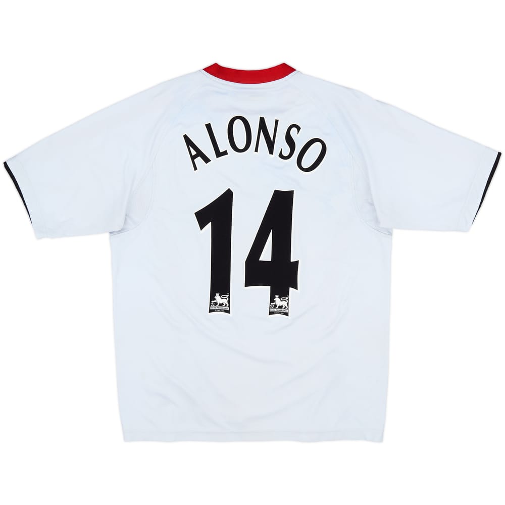 2005-06 Liverpool Away Shirt Alonso #14 - 5/10 - (L)