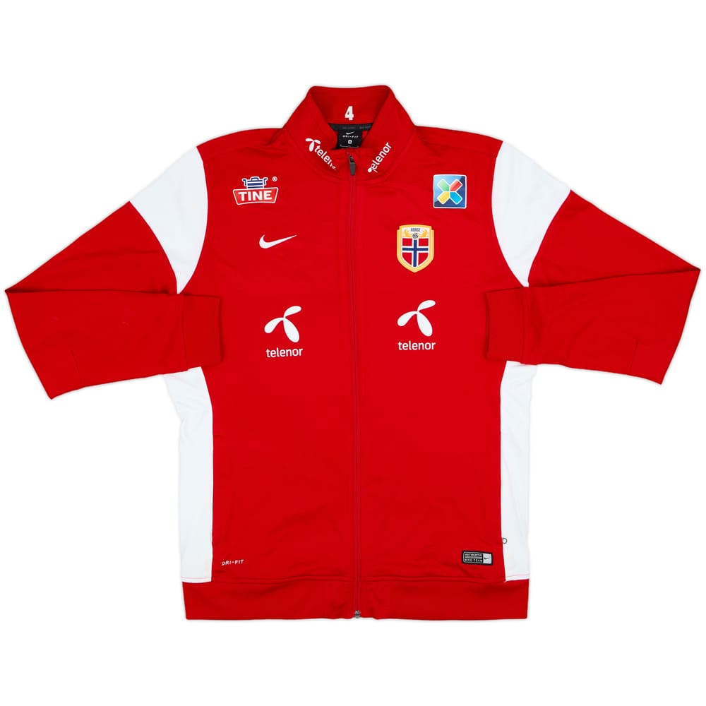 2016-18 Norway Player Issue Nike Track Jacket - 8/10 - (XL)